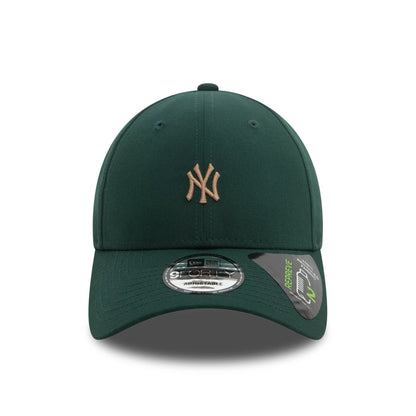 This is a New York Yankees Repreve® Mini Logo Dark Green 9FORTY Adjustable Cap 2