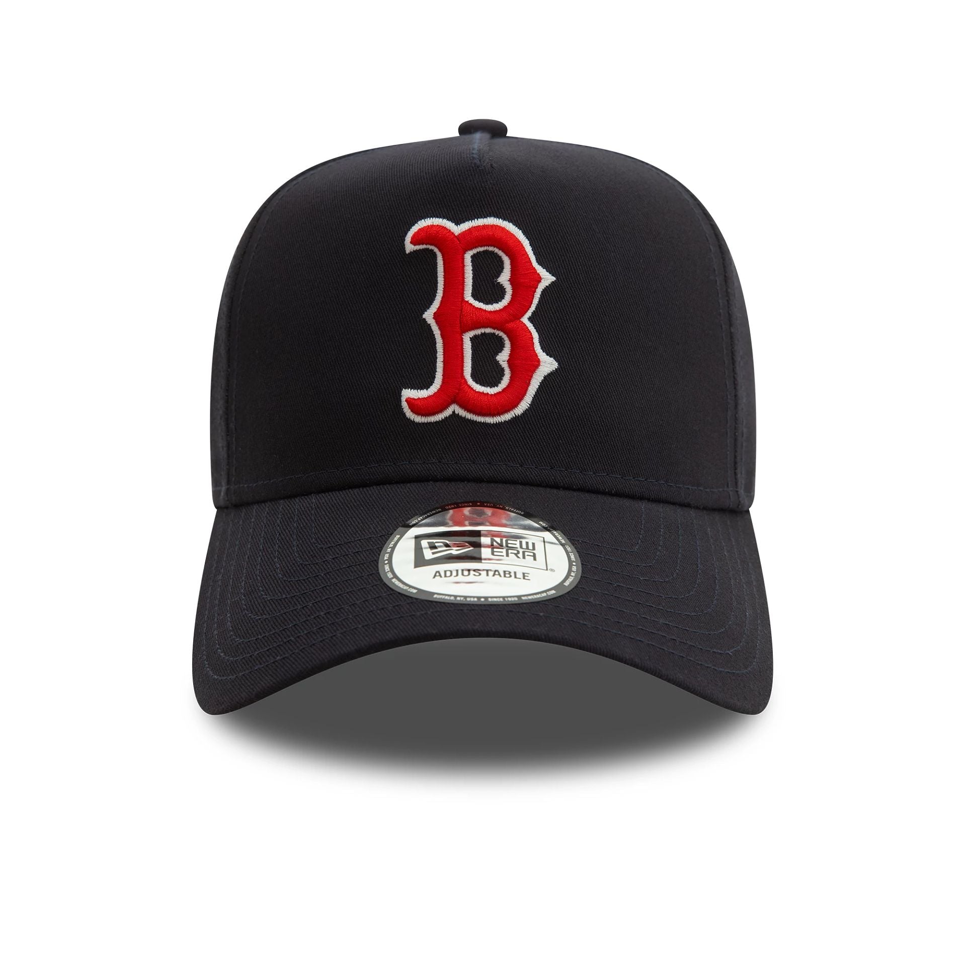 This is a Boston Red Sox Patch Navy 9FORTY E-Frame Cap 2