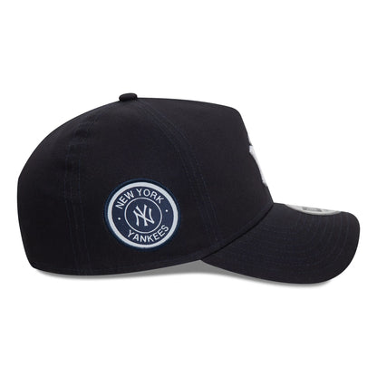 This is a New York Yankees Patch Navy 9FORTY E-Frame Cap 4