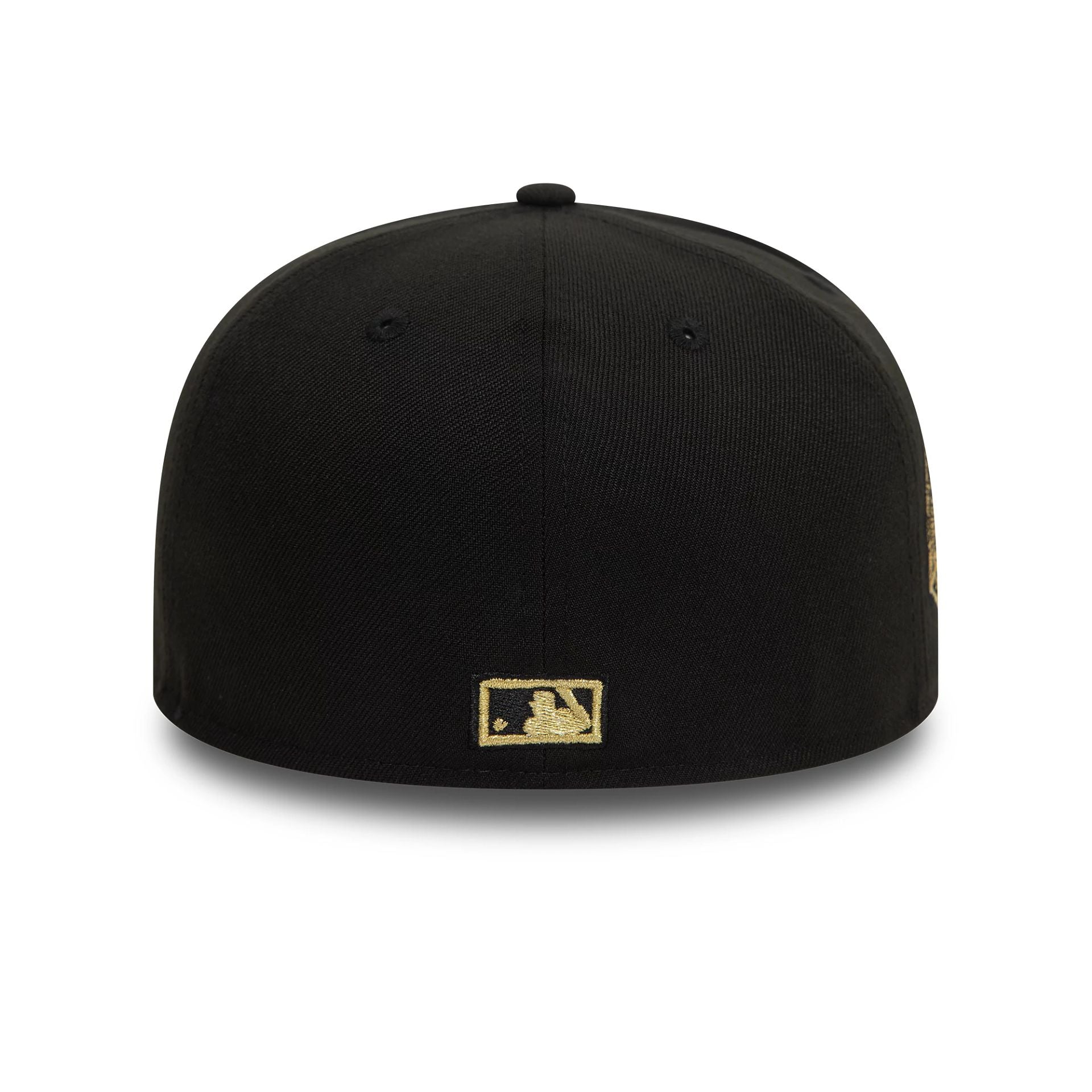 This is a LA Dodgers Cooperstown Metallic Black 59FIFTY Fitted Cap 5