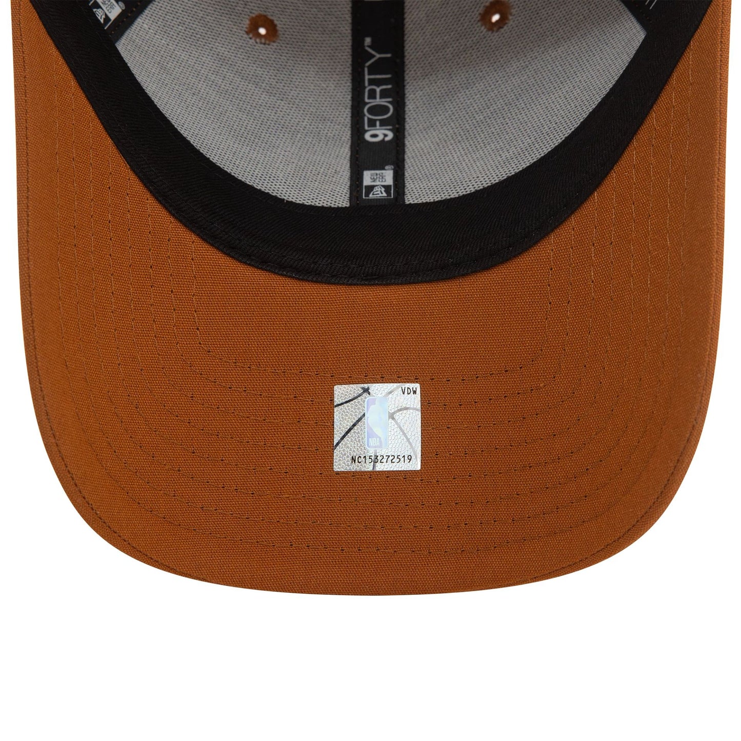 This is a LA Lakers Repreve® Mini Logo Brown 9FORTY Adjustable Cap 5