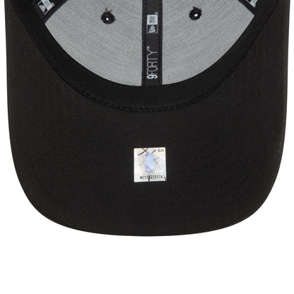 This is a Chicago Bulls Repreve® Mini Logo Black 9FORTY Adjustable Cap 5