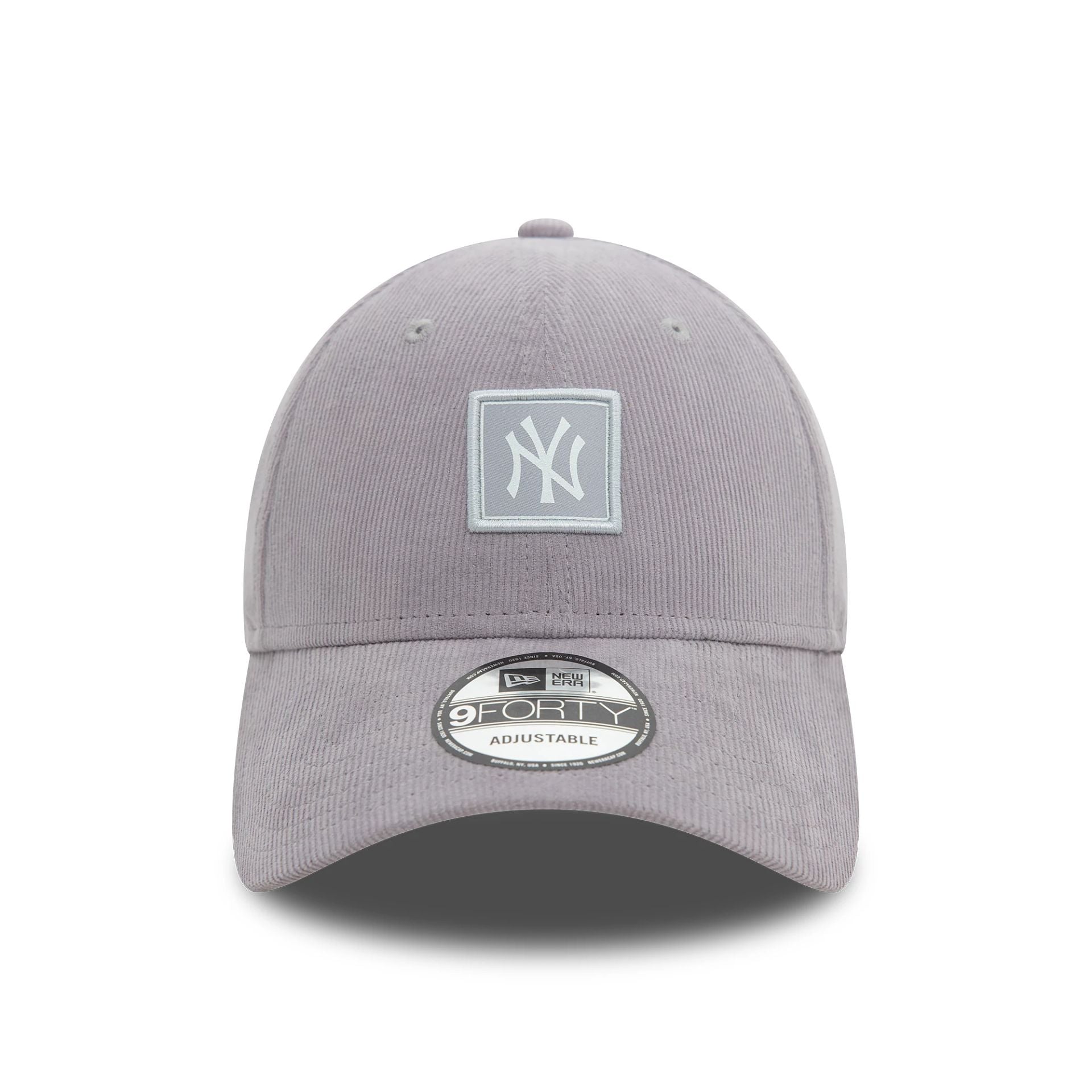 This is a New York Yankees Cord Patch Grey 9FORTY Adjustable Cap 2