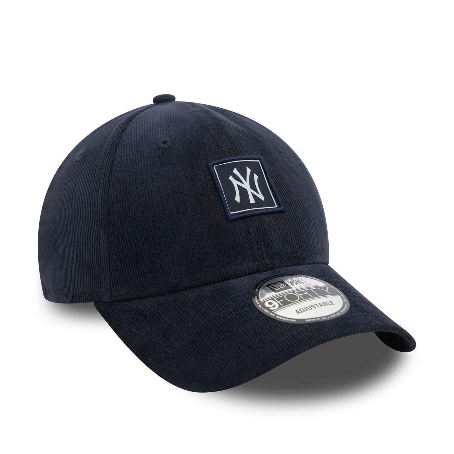 This is a New York Yankees Cord Patch Navy 9FORTY Adjustable Cap 3