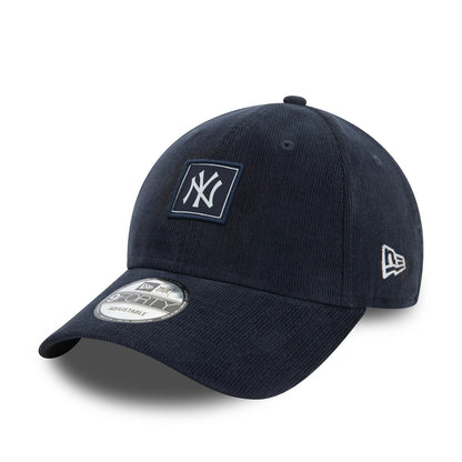 This is a New York Yankees Cord Patch Navy 9FORTY Adjustable Cap 1