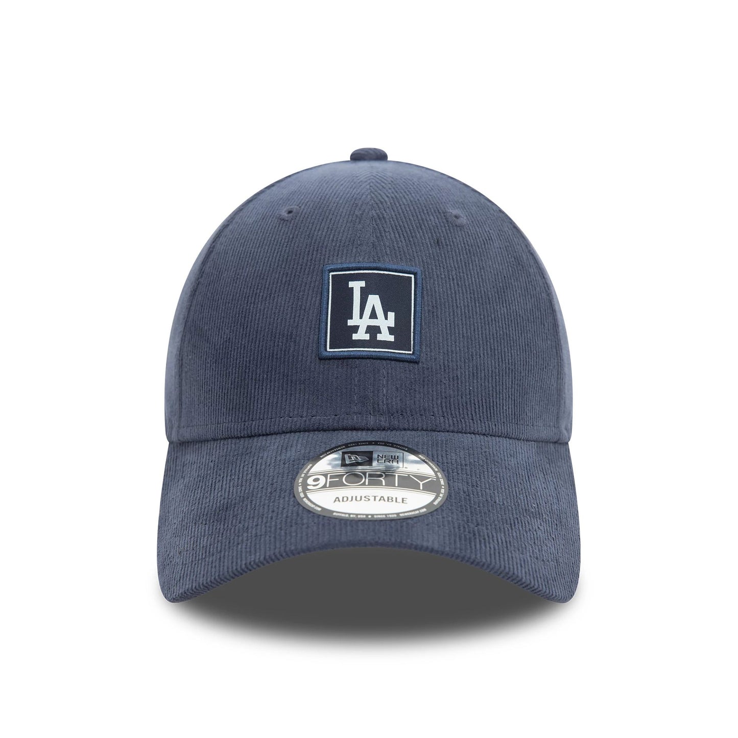 This is a LA Dodgers Cord Patch Dark Blue 9FORTY Adjustable Cap 2