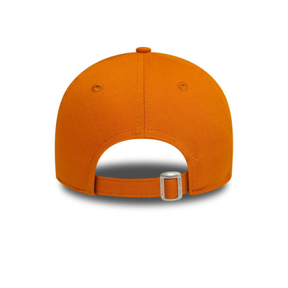 This is a New York Yankees Womens League Essential Orange 9FORTY Adjustable Cap 4