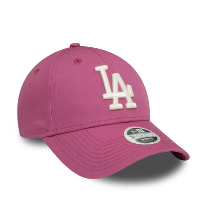 This is a LA Dodgers Womens League Essential Purple 9FORTY Adjustable Cap 3