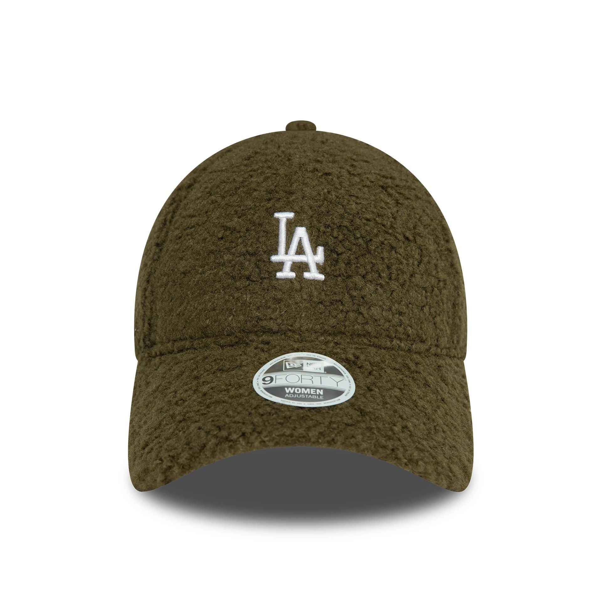 This is a LA Dodgers Womens Borg Dark Green 9FORTY Adjustable Cap 2