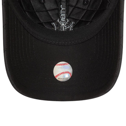 This is a New York Yankees Womens Padded Black 9TWENTY Adjustable Cap 5