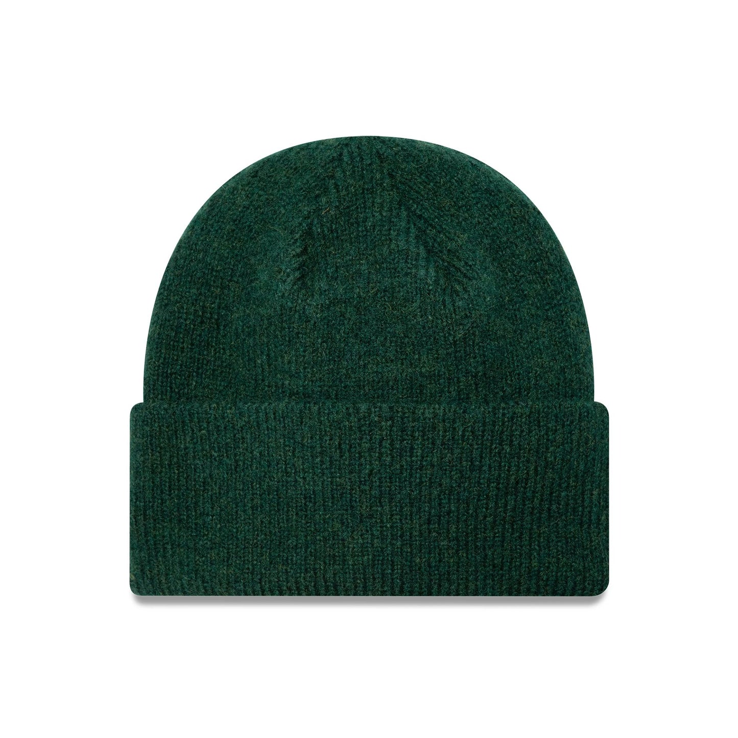 This is a New York Yankees Womens Dark Green Wide Cuff Knit Beanie Hat 2