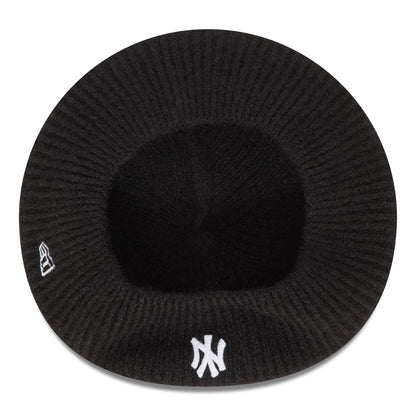 This is a New York Yankees Womens Knitted Black Beret 5