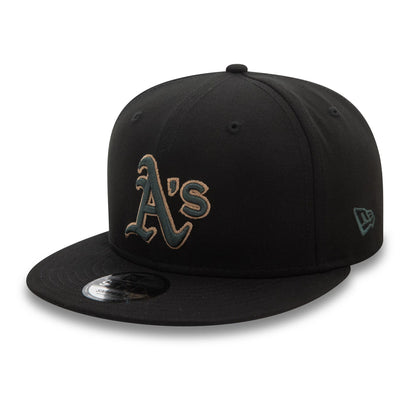 This is a Oakland Athletics Seasonal World Series Black 9FIFTY Snapback Cap 4