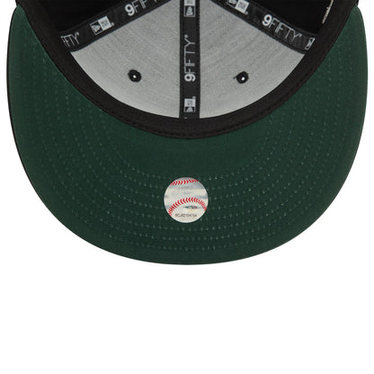 This is a Oakland Athletics Seasonal World Series Black 9FIFTY Snapback Cap 2