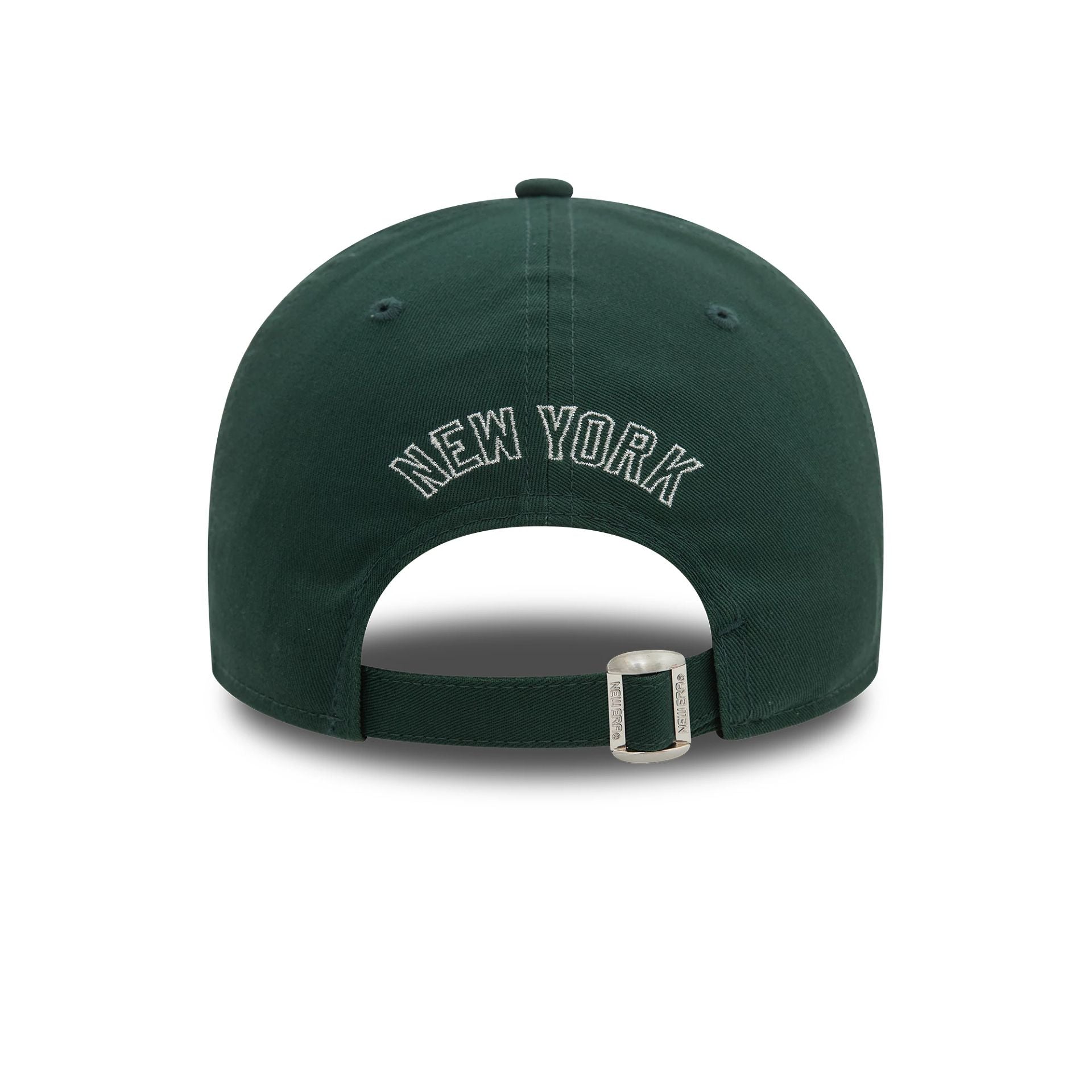 This is a New York Yankees Metallic Outline Dark Green 9FORTY Adjustable Cap 2