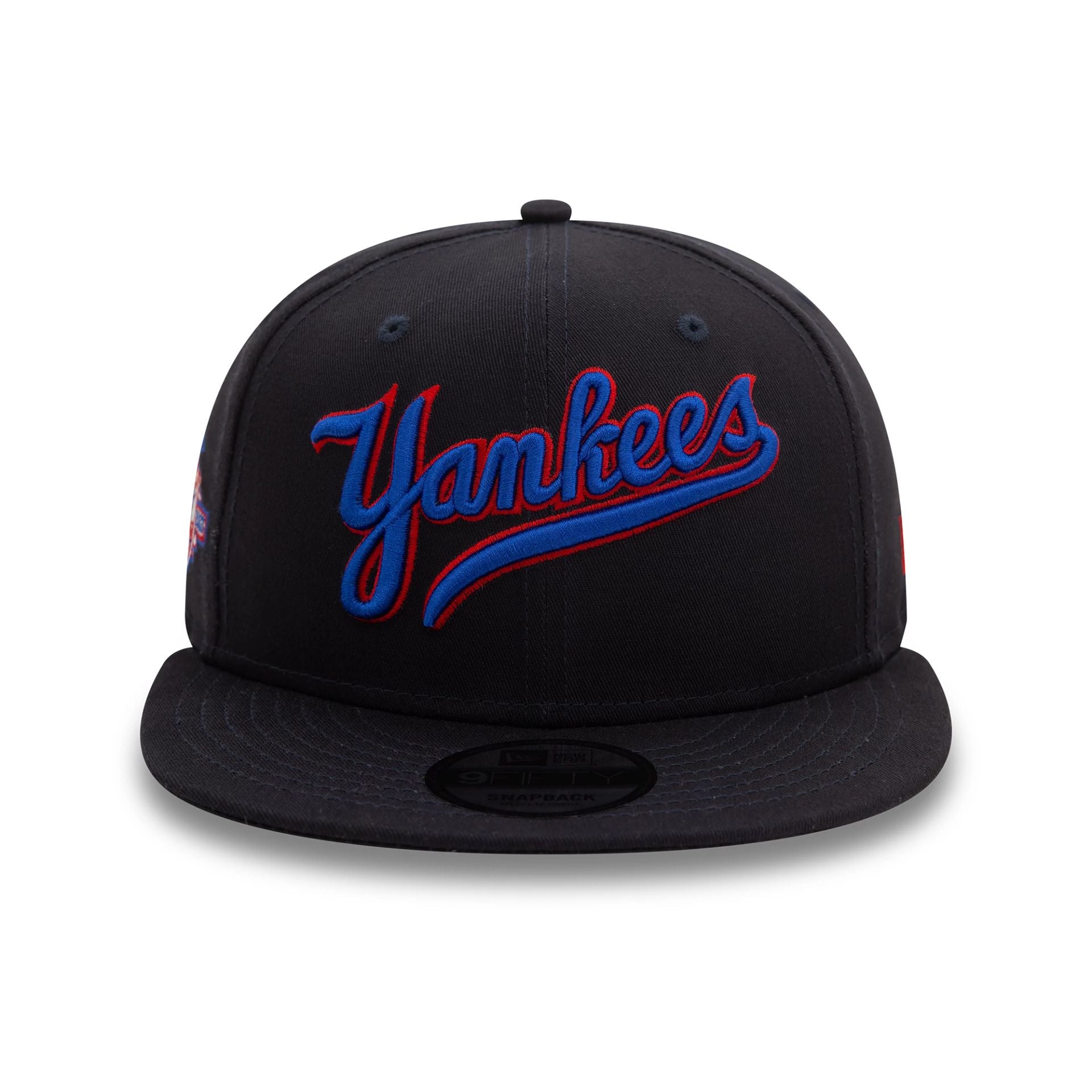 This is a New York Yankees Wordmark Patch Navy 9FIFTY Snapback Cap 2