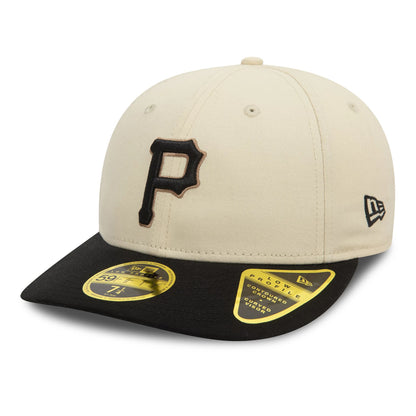 This is a Pittsburgh Pirates Seasonal World Series Cream Low Profile 59FIFTY Fitted Cap 3