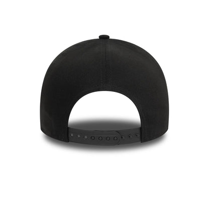 This is a LA Lakers NBA Flame Black 9FORTY E-Frame Trucker Cap 4