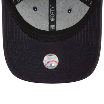 This is a New York Yankees Seasonal World Series Navy 9FORTY Adjustable Cap 6