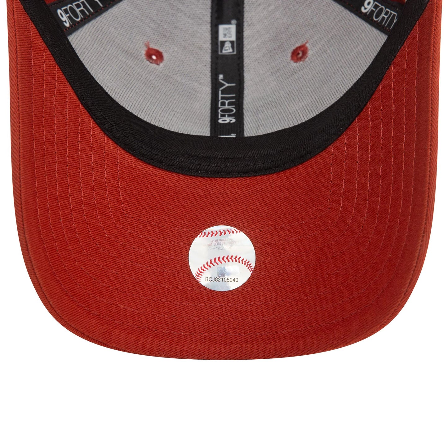 This is a LA Dodgers Seasonal World Series Red 9FORTY Adjustable Cap 6