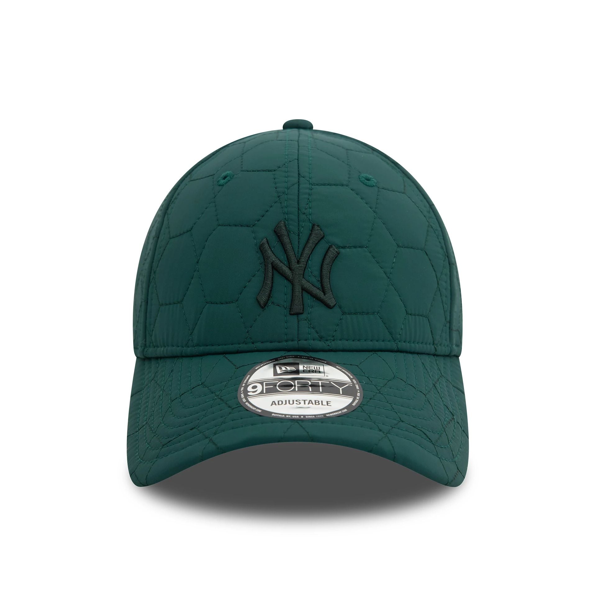 This is a New York Yankees Quilted Dark Green 9FORTY Adjustable Cap 2