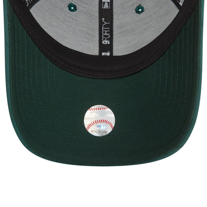 This is a New York Yankees Quilted Dark Green 9FORTY Adjustable Cap 5