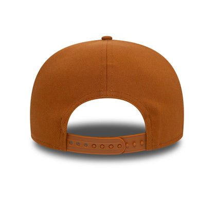 This is a  New Era Chain Stitch Brown Golfer Cap 4