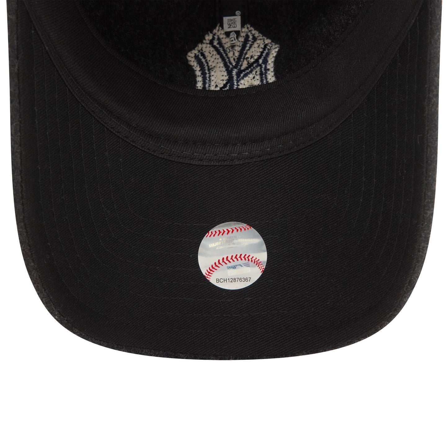 This is a New York Yankees MLB Melton Black 9TWENTY Adjustable Cap 5