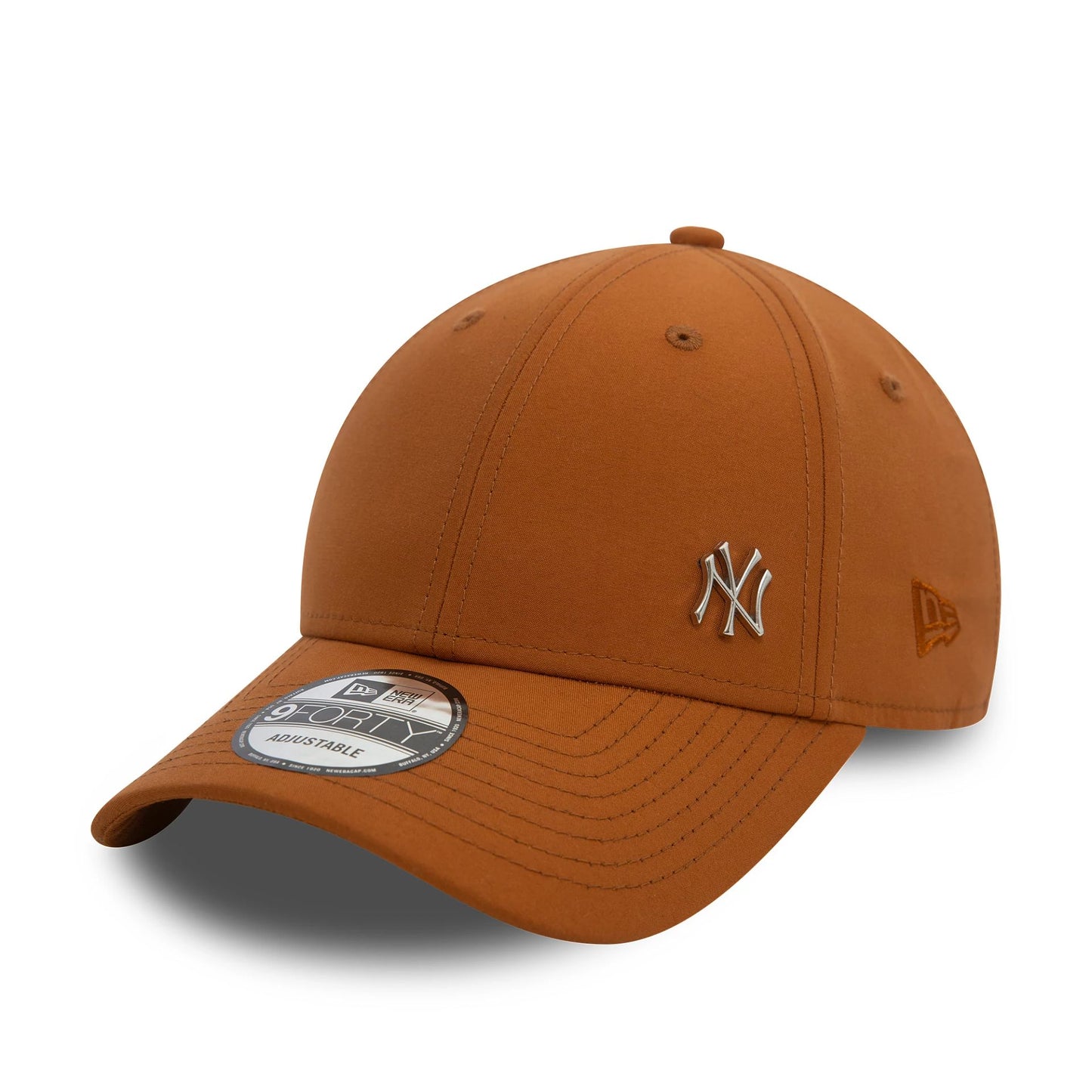 This is a New York Yankees Flawless Brown 9FORTY Adjustable Cap 1