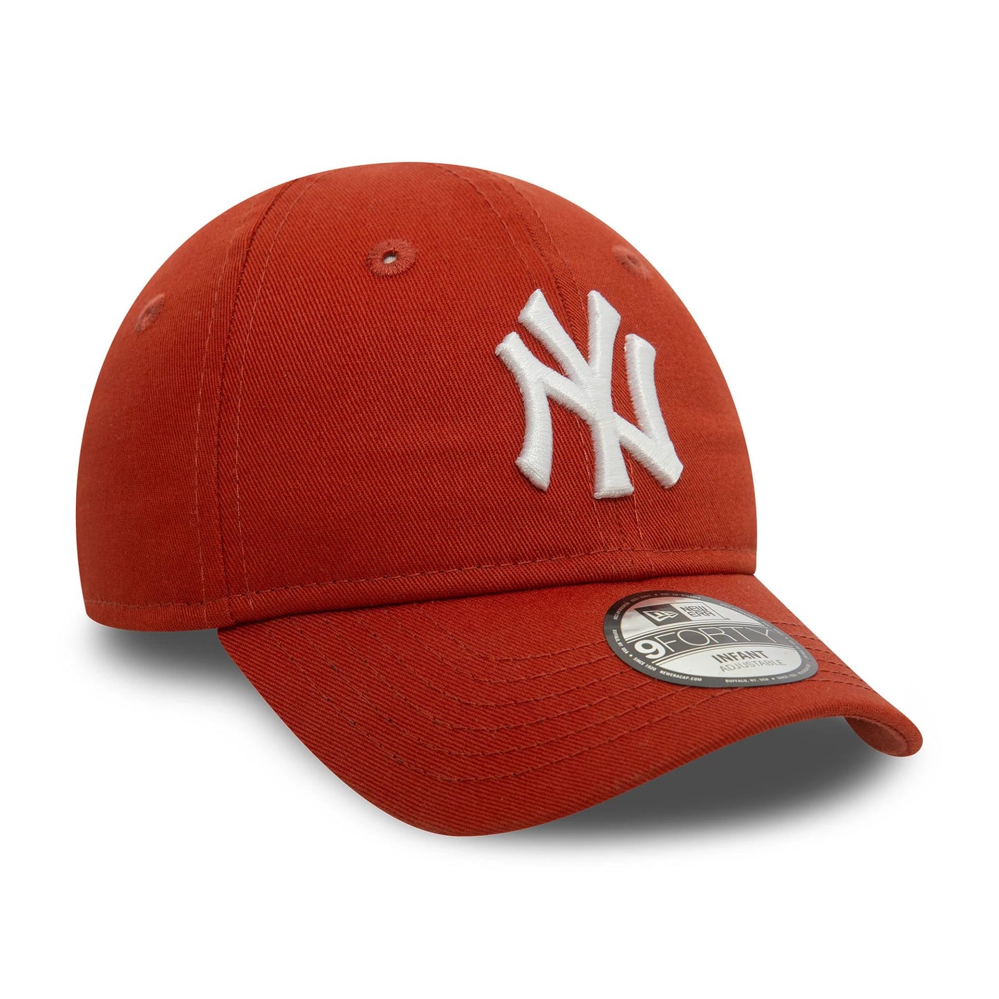 This is a New York Yankees Infant League Essential Red 9FORTY Adjustable Cap 3