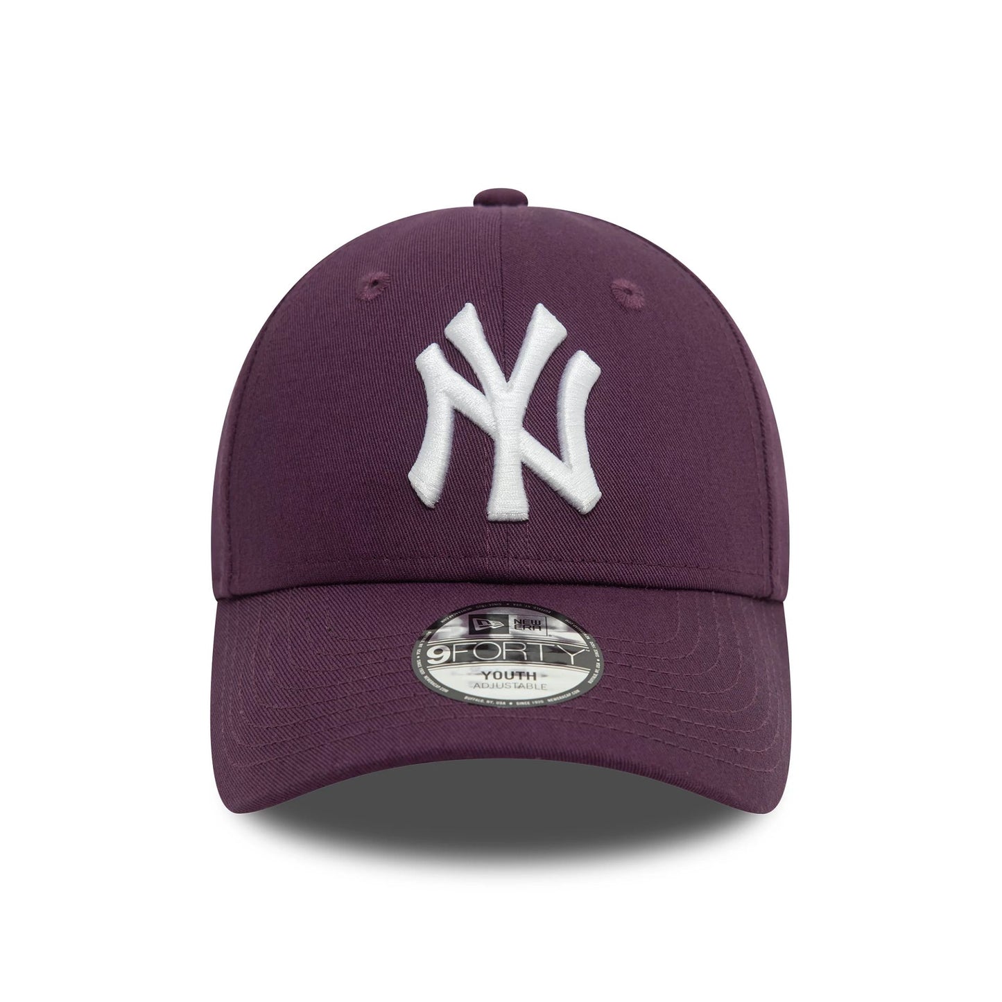 This is a New York Yankees Youth League Essential Dark Purple 9FORTY Adjustable Cap 2