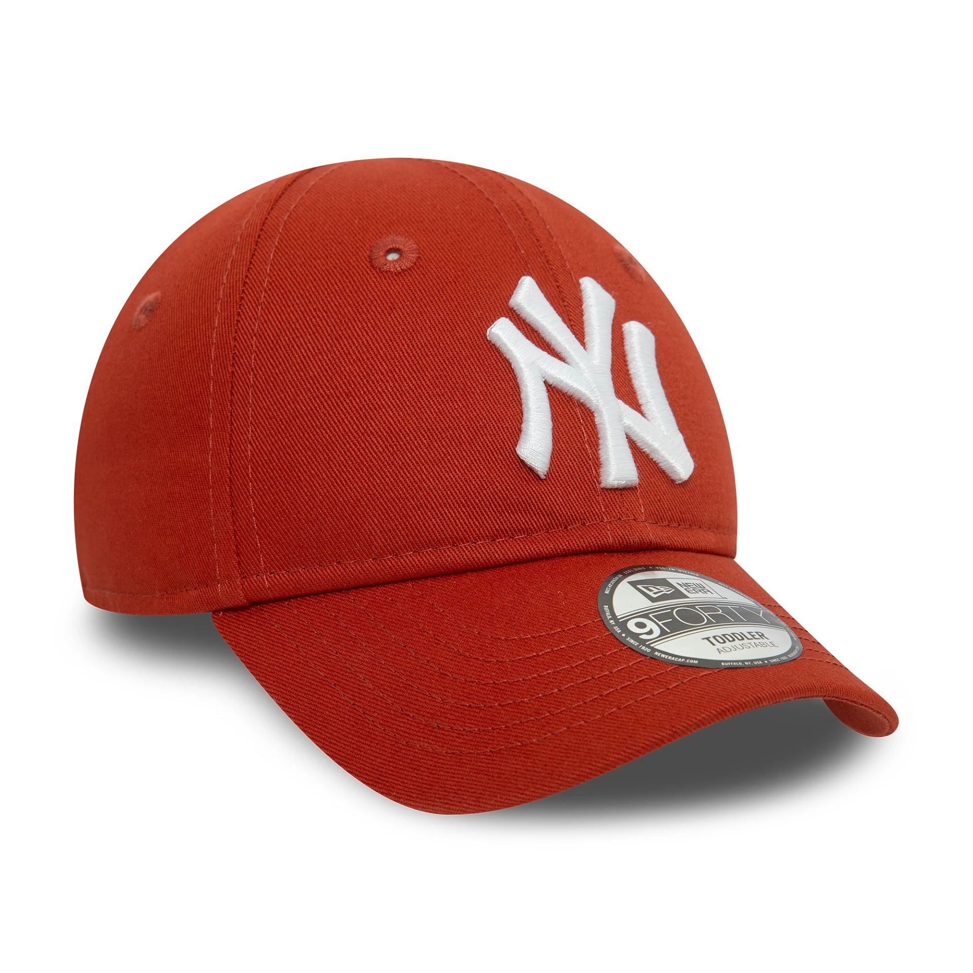 This is a New York Yankees Toddler League Essential Red 9FORTY Adjustable Cap 3