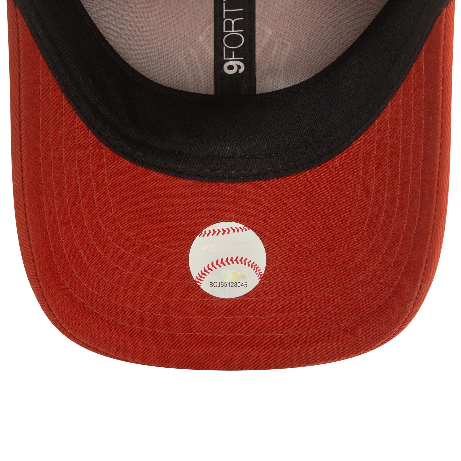 This is a New York Yankees Toddler League Essential Red 9FORTY Adjustable Cap 5