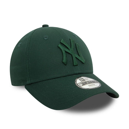 This is a New York Yankees Youth League Essential Dark Green 9FORTY Adjustable Cap 3