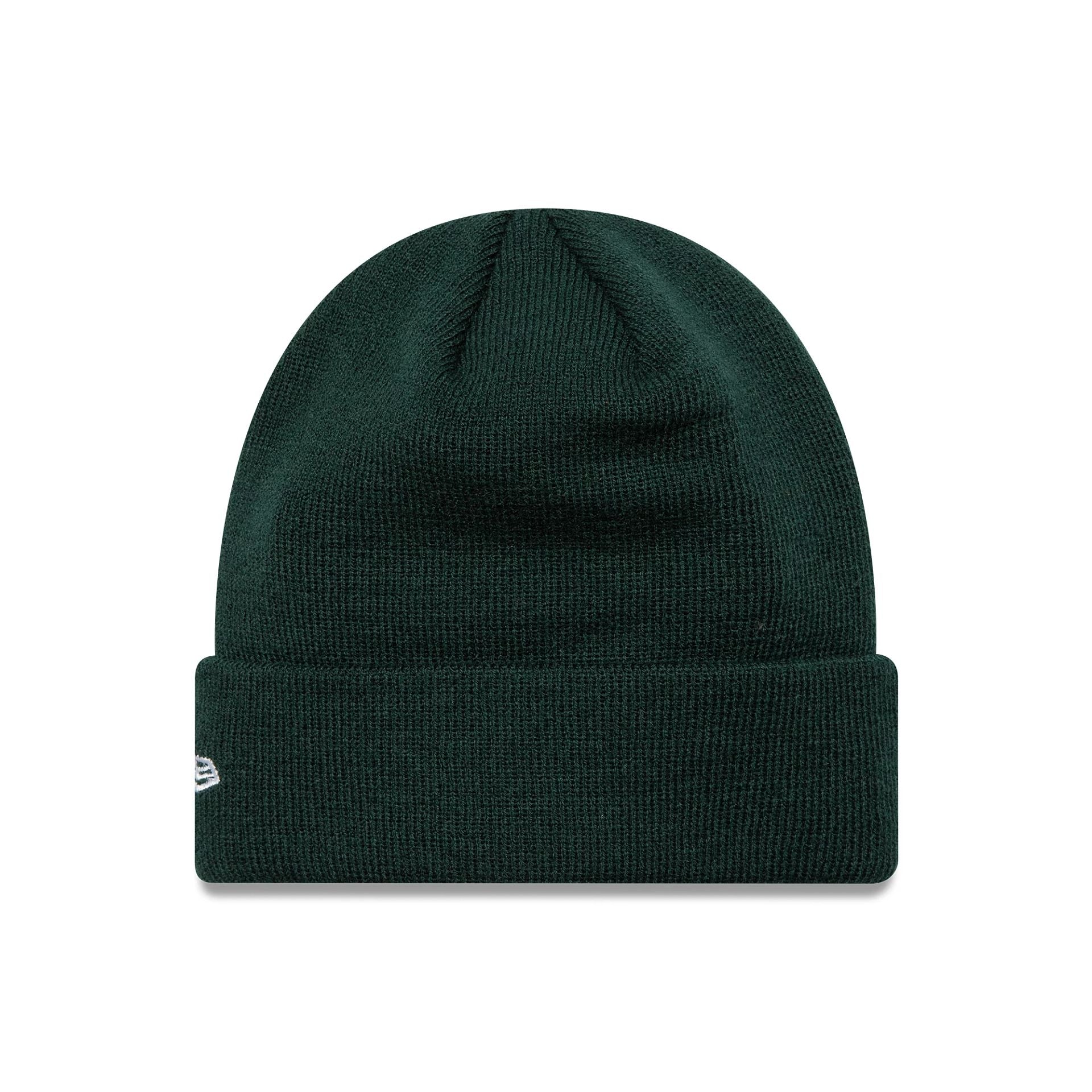 This is a LA Dodgers Youth League Essential Dark Green Cuff Knit Beanie Hat 2