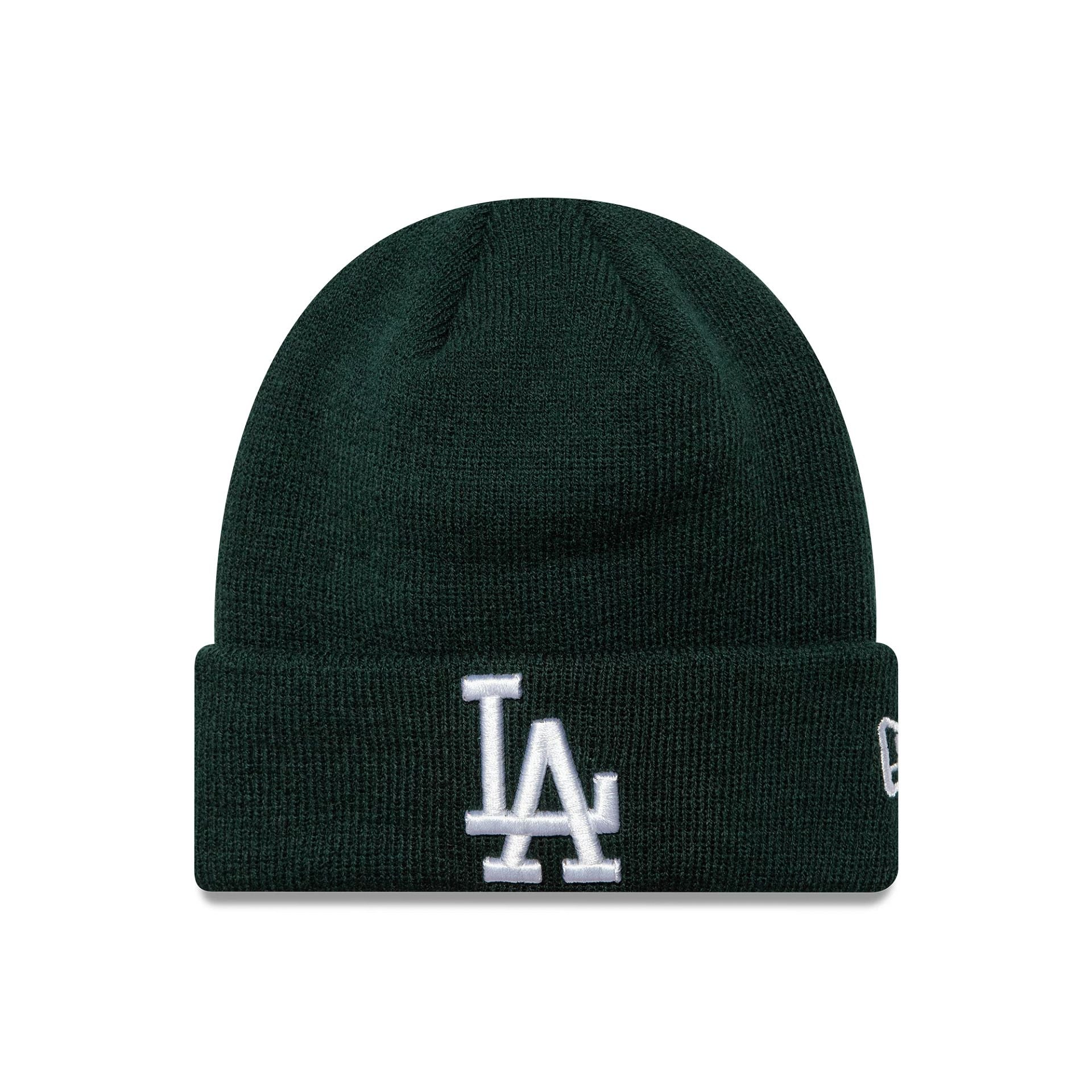 This is a LA Dodgers Toddler League Essential Dark Green Cuff Knit Beanie Hat 1