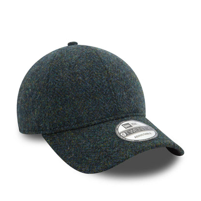 This is a New Era Image Harris Tweed® Navy 9TWENTY Adjustable Cap 3