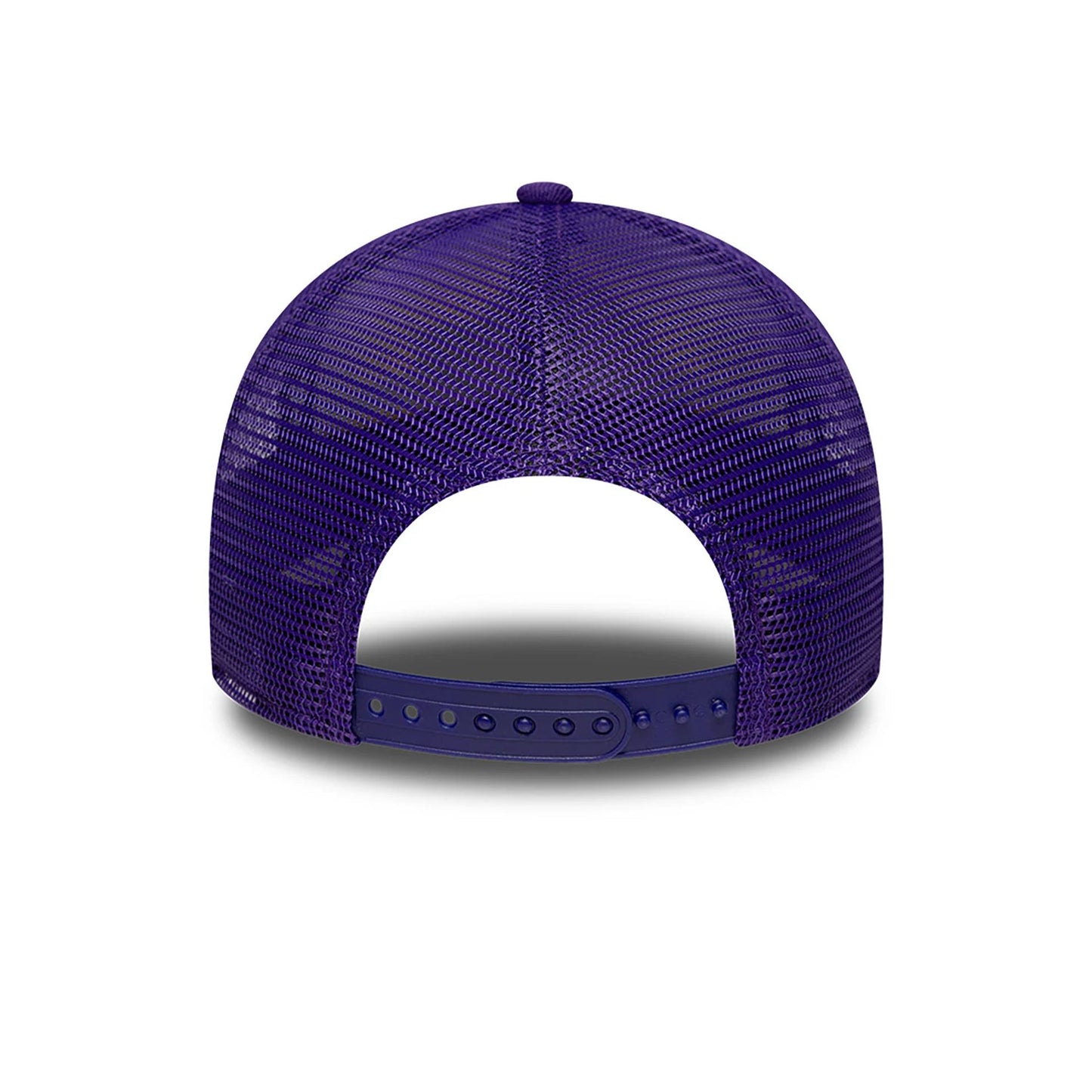 This is a LA Lakers NBA Tip Off Yellow 9FORTY A-Frame Adjustable Cap 5