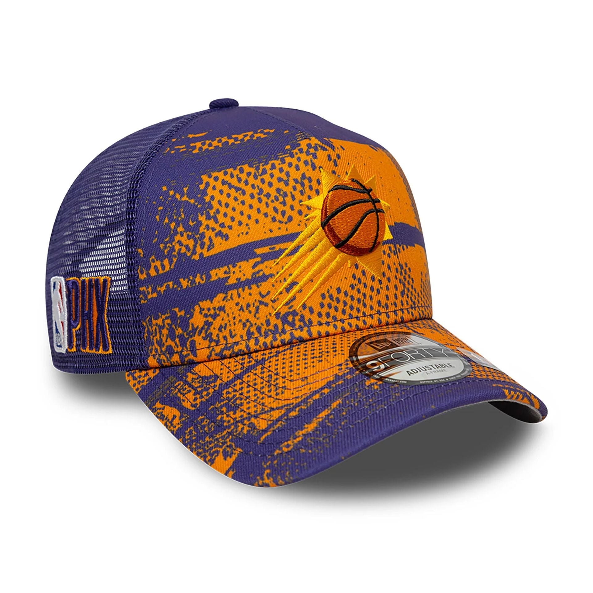 This is a Phoenix Suns NBA Tip Off Orange 9FORTY A-Frame Adjustable Cap 1