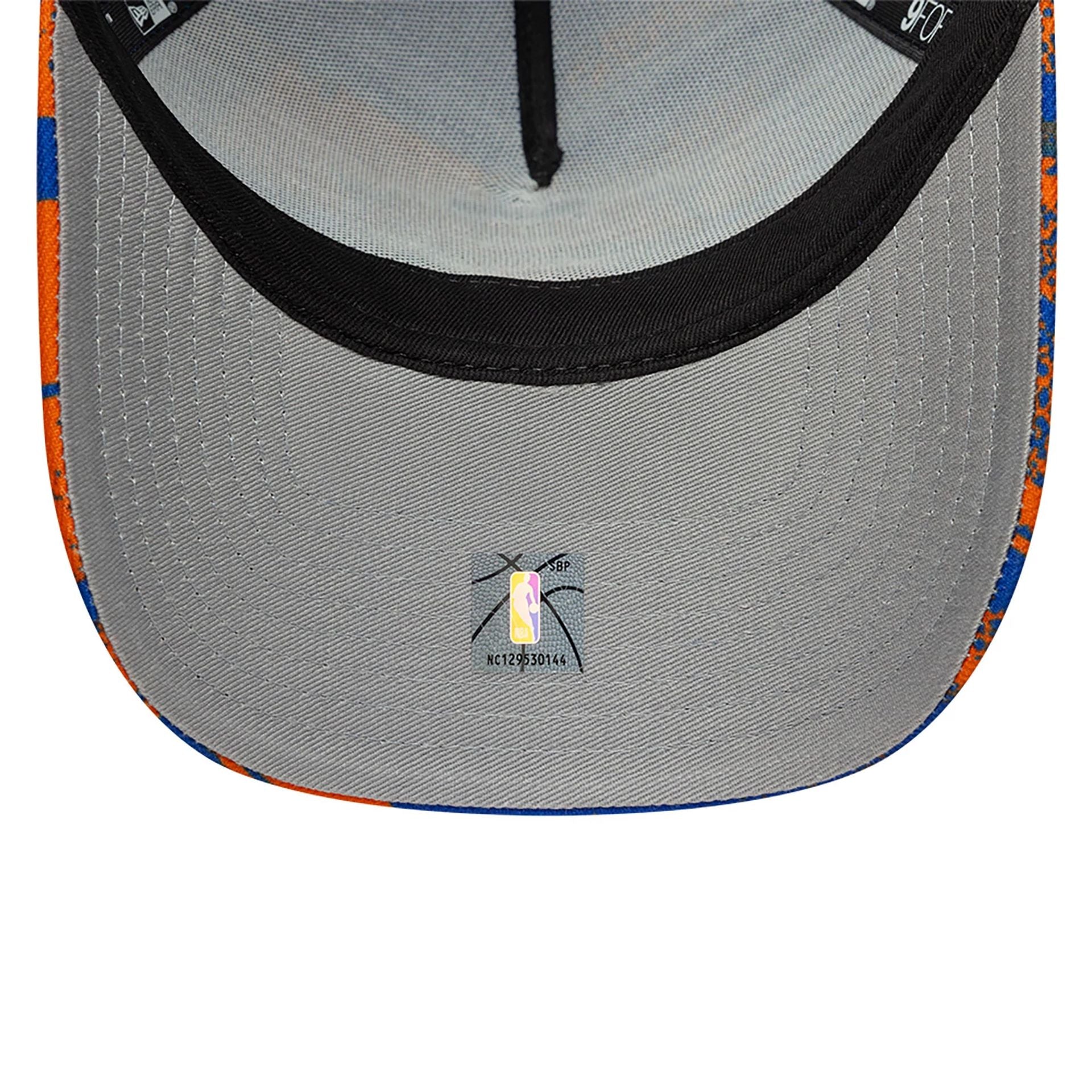 This is a New York Knicks NBA Tip Off Orange 9FORTY A-Frame Adjustable Cap 2