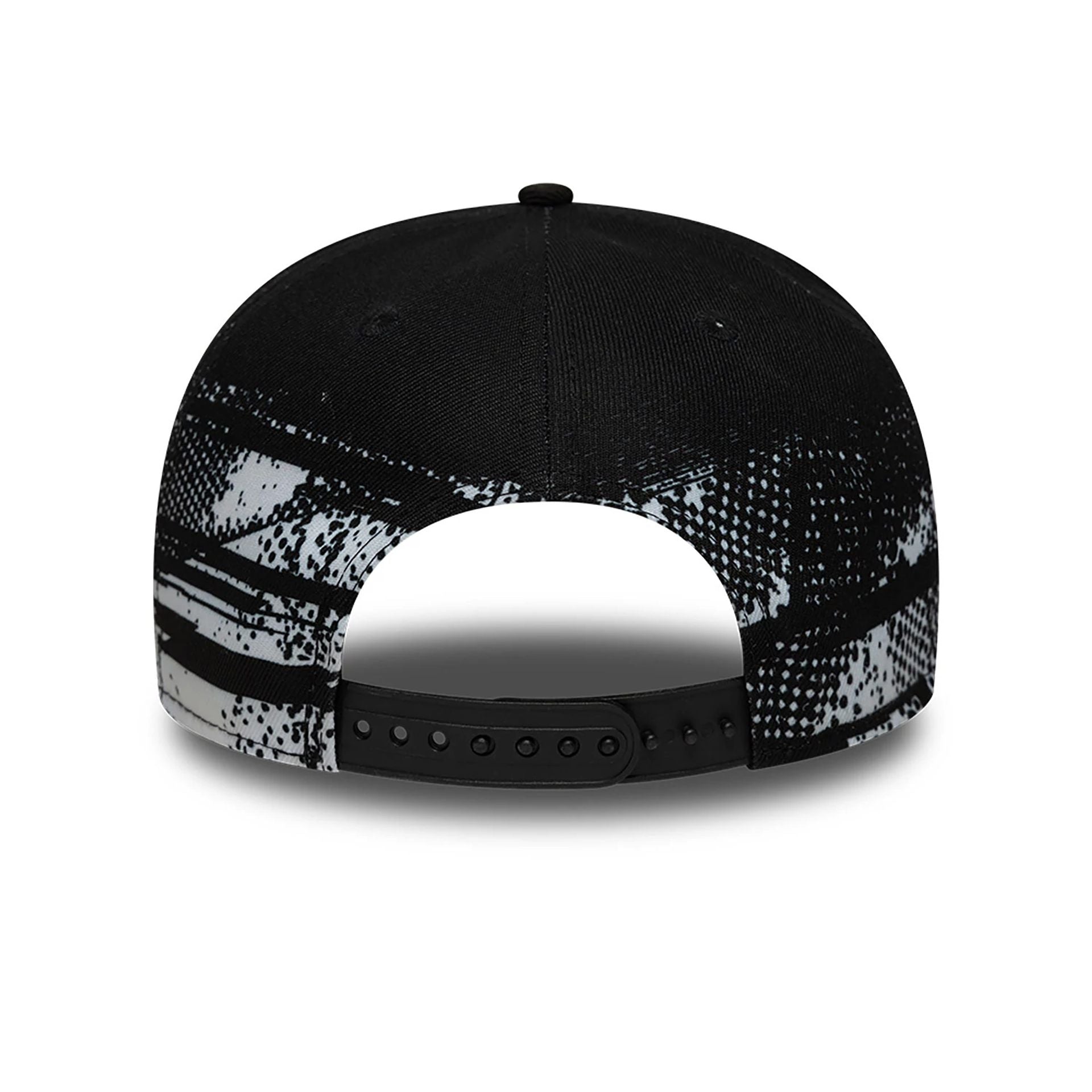 This is a Brooklyn Nets NBA Tip Off black 9FIFTY Snapback Cap 5