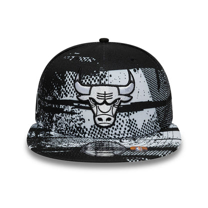 This is a Chicago Bulls NBA Tip Off White 9FIFTY Snapback Adjustable Cap 3