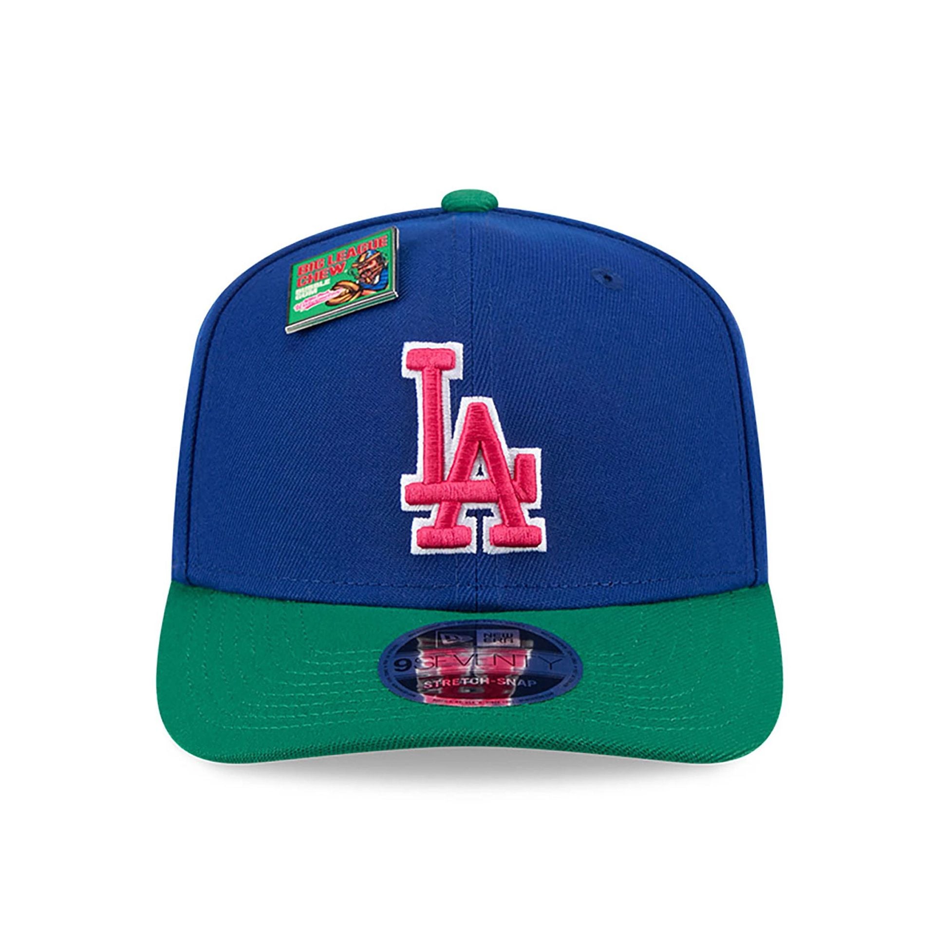 This is a LA Dodgers Big League Chew Blue 9SEVENTY Stretch Snap Cap 3