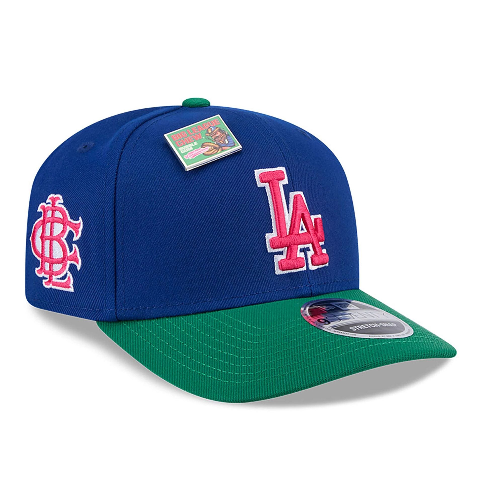 This is a LA Dodgers Big League Chew Blue 9SEVENTY Stretch Snap Cap 1