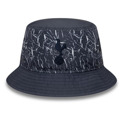 This is a Tottenham Hotspur FC Crinkle Tapered Navy Bucket Hat 2