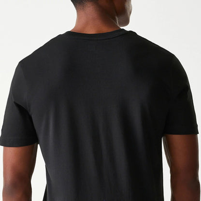 The Male model is wearing LA Lakers NBA Tip Off Black T-Shirt 7