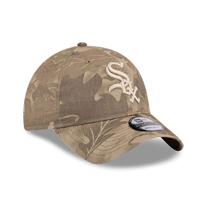 This is a Chicago White Sox Leaf Camo All Over Print 9TWENTY Adjustable Cap 3