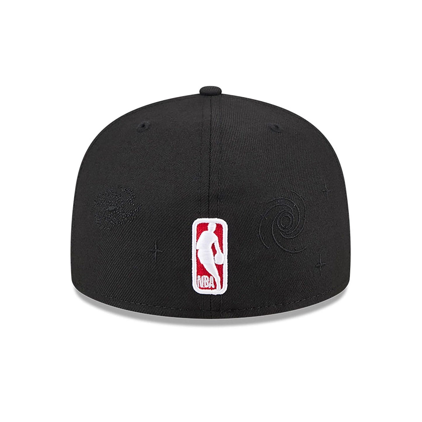 This is a Chicago Bulls Global Black 59FIFTY Fitted Cap 5