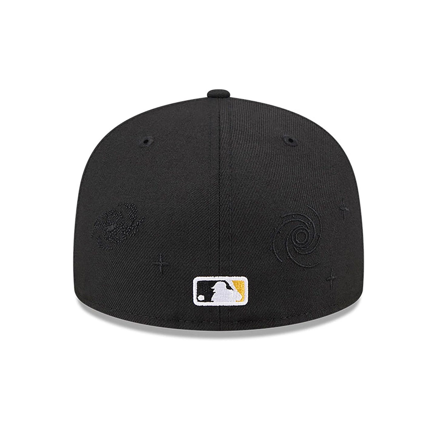 This is a Pittsburgh Pirates Global Black 59FIFTY Fitted Cap 5