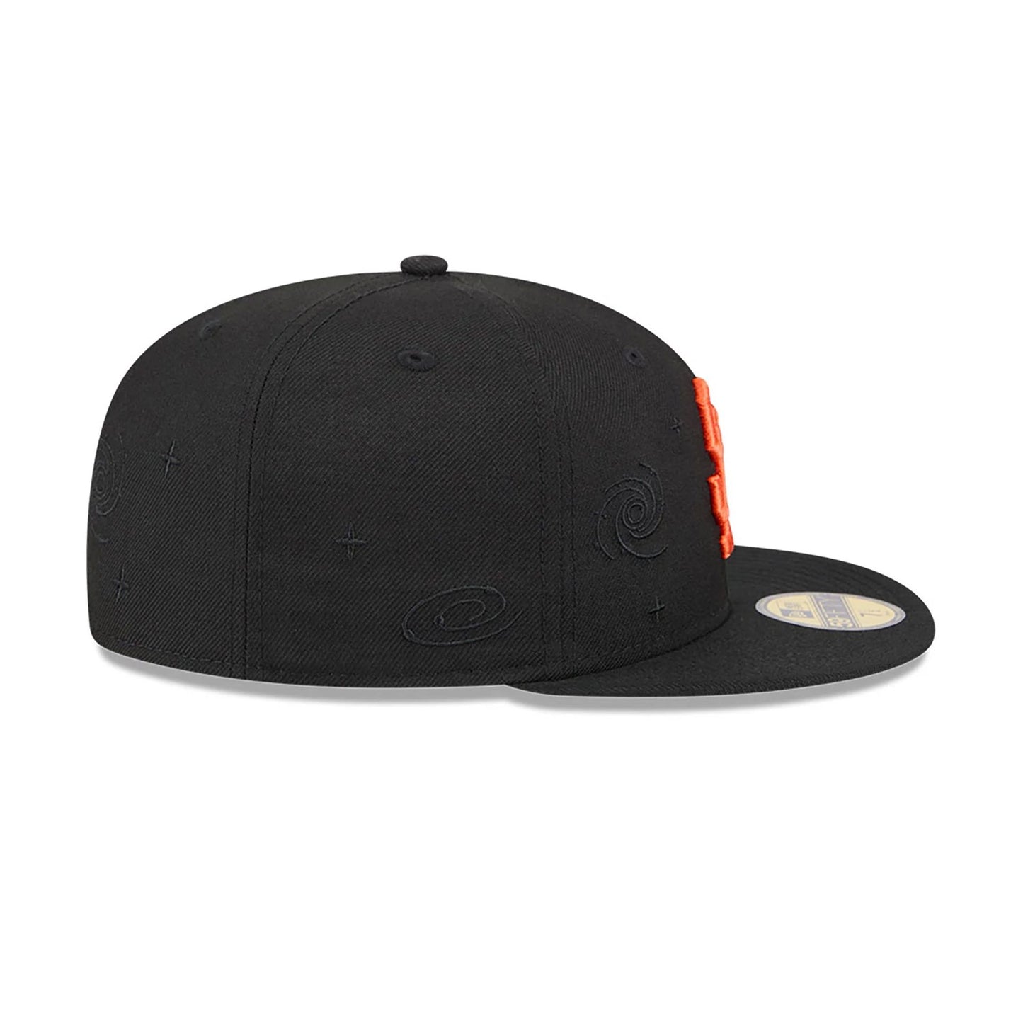 This is a San Francisco Giants Global Black 59FIFTY Fitted Cap 6